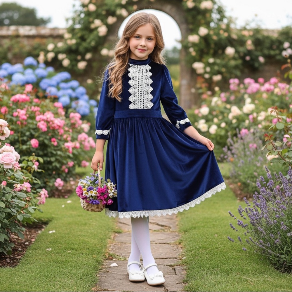 Trish Scully Navy Rowan Dress Size 8 BNWT